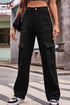 'Novalie' High Waist Cargo Pants - Celes Fashion